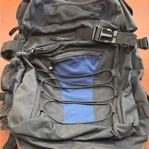 Aqua Sphere Black and Blue Men's Diving Backpack